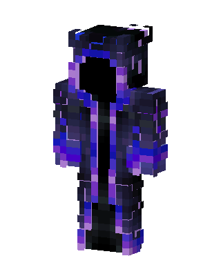 Void Mage skin, 3D preview