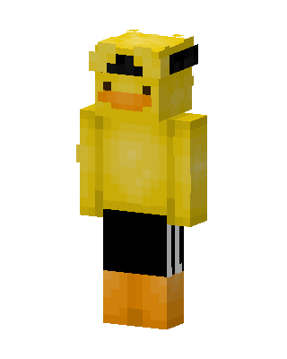Rubber Duck skin, 3D preview