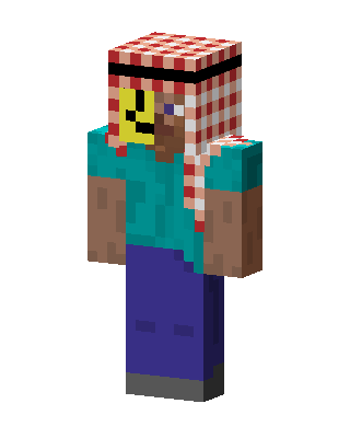 Blue Holiday Boy Minecraft skin