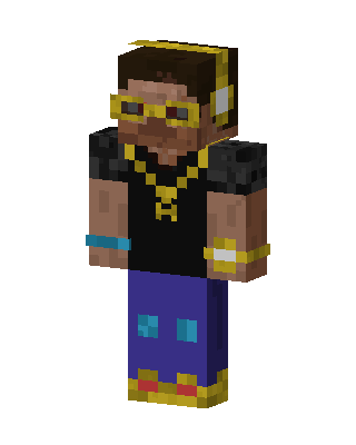 Black Hero Boy Minecraft skin