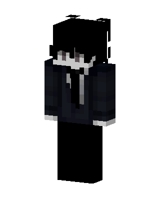 Dark Suit Boy skin, 3D preview