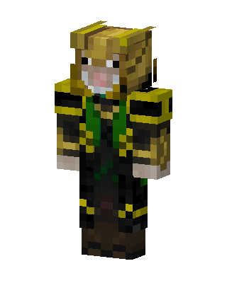 Loki skin, 3D preview