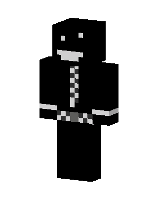 Black Villain Boy Minecraft skin
