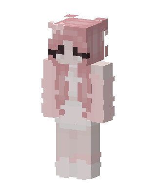 Pink Anime Girl Minecraft pink skin