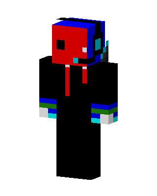Red Gamer skin, 3D preview