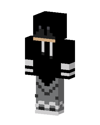 Shadow Hoodie skin, 3D preview