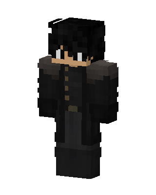 Shadow Coat skin, 3D preview