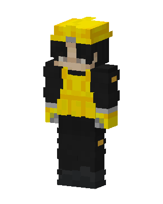 Yellow Hardhat Worker Minecraft skin