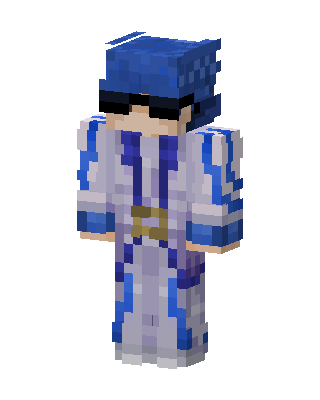 Blue Cap Sage skin, 3D preview