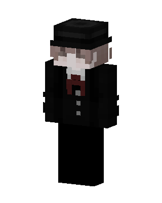 Dapper Gentleman skin, 3D preview