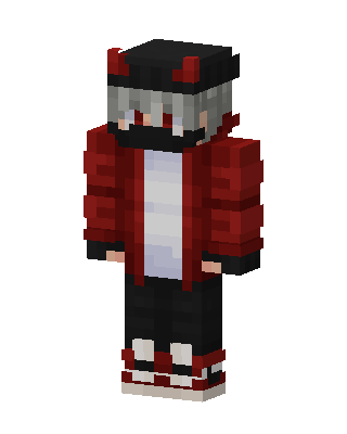 Crimson Imp Minecraft skin