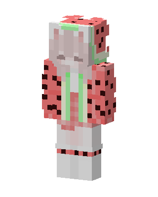 Watermelon Girl Minecraft skin