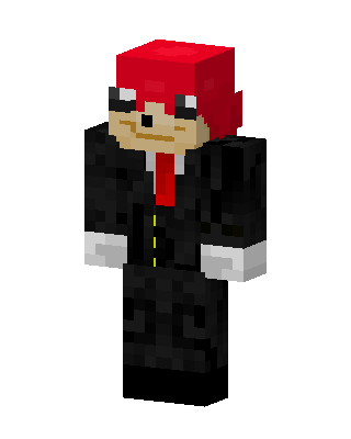 Black Villain Boy Minecraft black skin