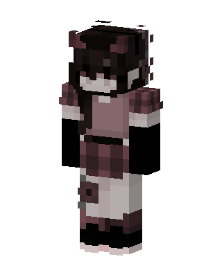 Demon Maid Minecraft cute skin