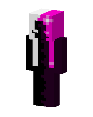 Pink E-Girl Minecraft skin