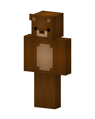 Teddy Bear Minecraft skin