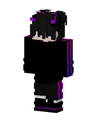 Black Villain skin, 3D preview