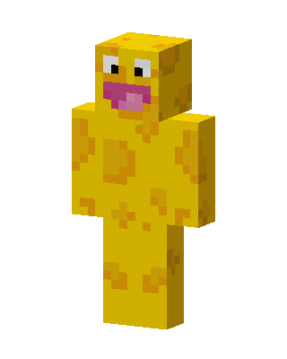Cheese Man Minecraft skin