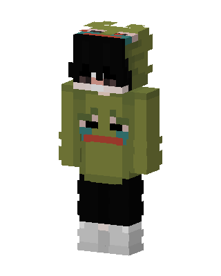 Green Mob Boy Minecraft skin