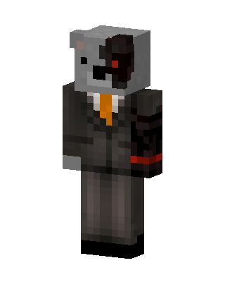 Cyborg Koala skin, 3D preview