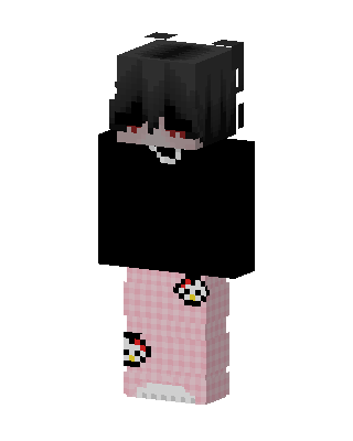 Pajama Emo skin, 3D preview