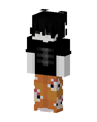 Skeleton Hoodie Kid Minecraft skin