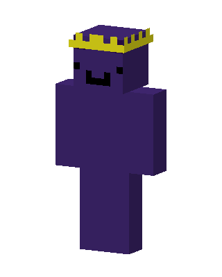 Purple King skin, 3D preview
