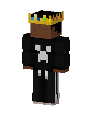 Creeper Hoodie King Minecraft skin