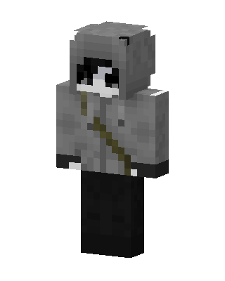 Ghost Hoodie Minecraft skin