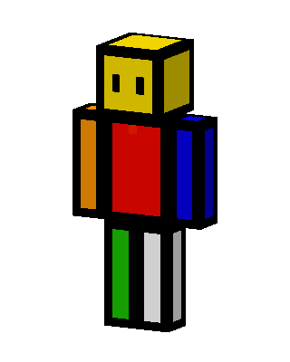 Primary Block Minecraft skin