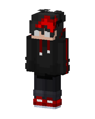 Black Hoodie Boy Minecraft skin