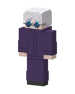 Satoru Gojo skin, 3D preview