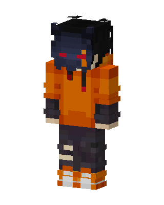 Masked Hoodie Kid skin, 3D preview