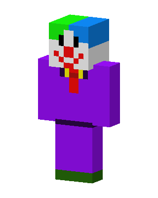 Joker Clown Minecraft skin