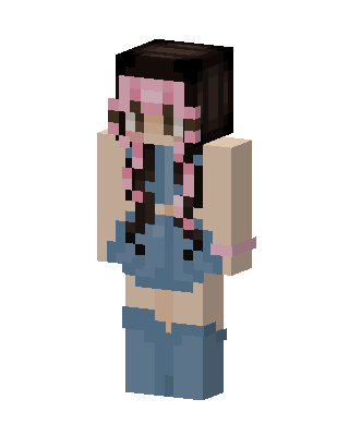 Denim Blossom Minecraft skin