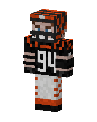 Black Athlete Boy Minecraft skin