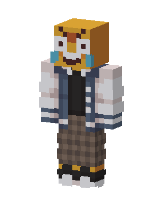 Crying Tiger Minecraft skin