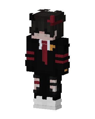 Crimson Uniform skin, 3D preview