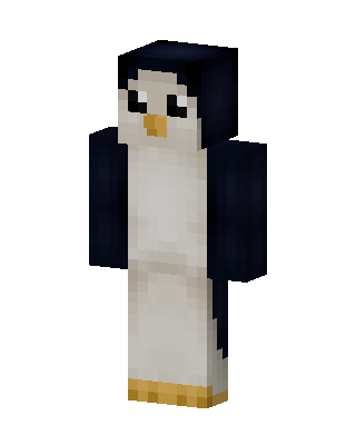 Penguin skin, 3D preview