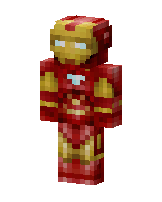 Iron Man Minecraft skin