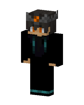 Dark Crowned Mage skin, 3D preview