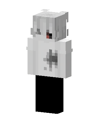 Ghost Boy Minecraft white skin