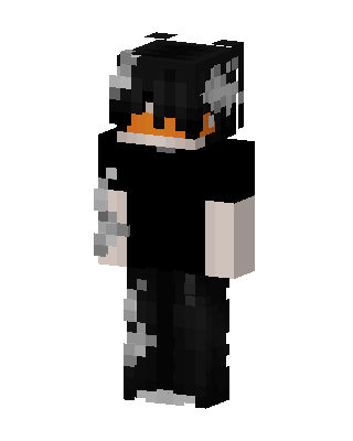 Ash Cat Boy skin, 3D preview