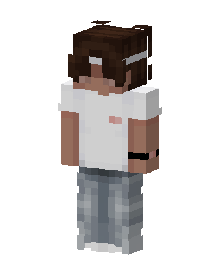 Casual Headband Boy skin, 3D preview