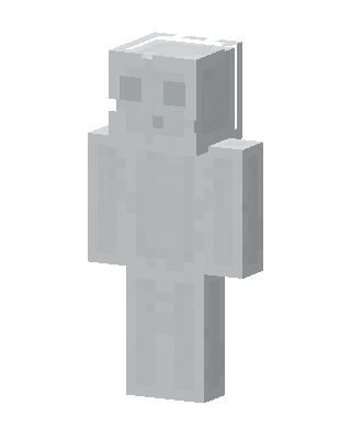White Ghost skin, 3D preview