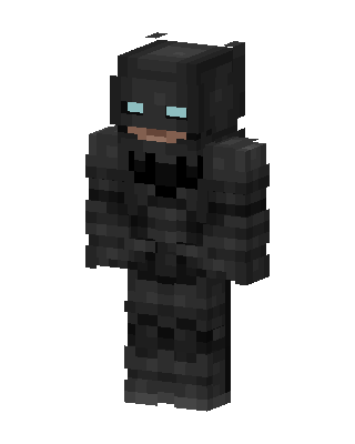 Armored Batman skin, 3D preview