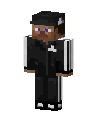 Tracksuit Steve Minecraft skin
