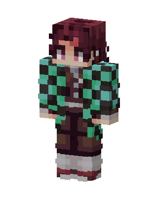 Tanjiro Kamado Minecraft skin