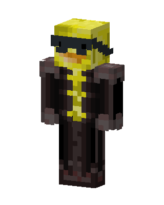 Duck Pilot skin, 3D preview