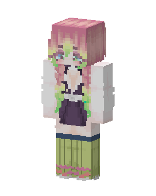 Mitsuri Kanroji Minecraft skin